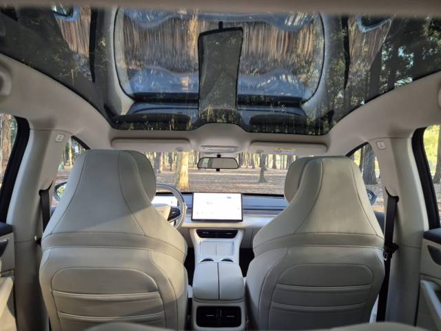 Asientos de cuero del Forthing S7 Luxury